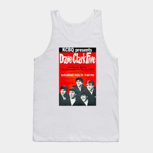 Dave Clark Five Concert Poster (San Diego, 1964) Tank Top